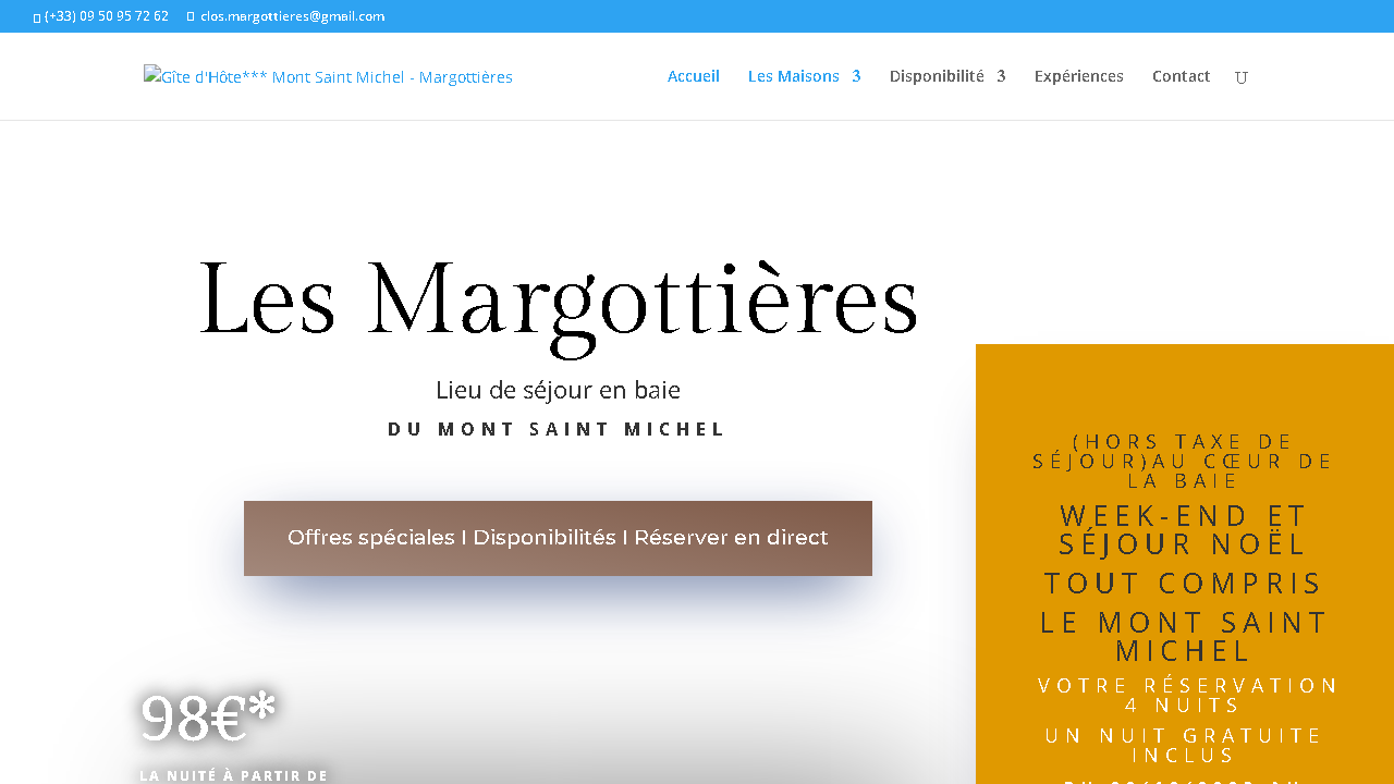 Capture d'écran de http://www.gites-mont-saint-michel.eu/ 